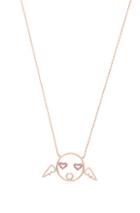 Ruifier Cupid Pendant Necklace In Metallics