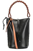 Loewe Gate Bucket Bag In Black