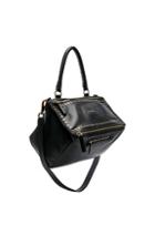 Givenchy Medium Smooth Leather Studded Pandora In Black