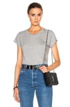 Re/done Boxy Tee In Gray