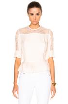 Tanya Taylor Zohara Top In Pink