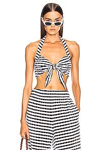 Flagpole Steffi Top In Black
