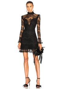 Nicholas Thalia Lace Dress In Black