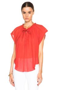 Iro Maeva Top In Red,orange