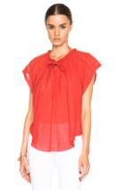 Iro Maeva Top In Red,orange