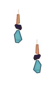 Isabel Marant Totem Earrings In Metallics