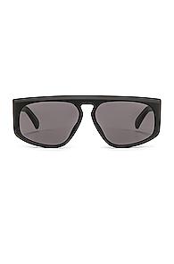 Givenchy Flat Top Sunglasses In Black