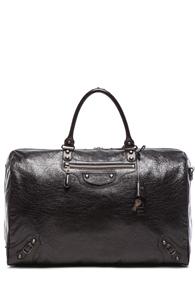 Balenciaga Voyage 24 Hour Bag In Black