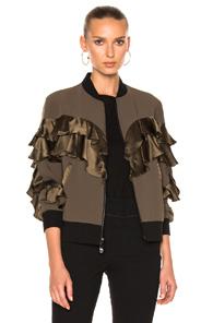 Cinq A Sept Leia Jacket In Green