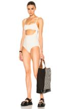 Alix Nautilus Swimsuit In White