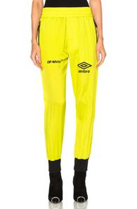 Off-white X Umbro Ripstop Pants In Green