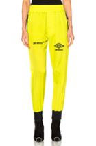 Off-white X Umbro Ripstop Pants In Green