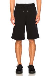 Alexander Wang Vintage Fleece Sweat Shorts In Black