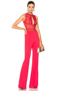 Zuhair Murad Embellished Keyhole Top Jumpsuit In Pink