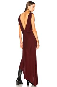 Haider Ackermann V-neck Sleeveless Dress In Red