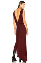 Haider Ackermann V-neck Sleeveless Dress In Red