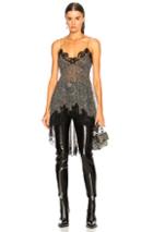 Redemption Geo Flowers Dress With Lace In Black,floral