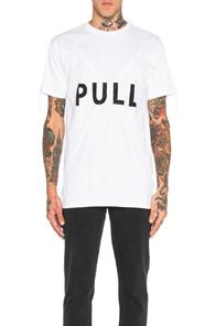 Kenzo Drawstring Pull Tee In White