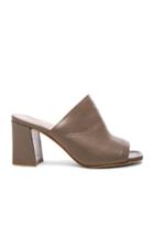 Maryam Nassir Zadeh Leather Penelope Mules In Brown