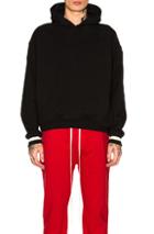 Fear Of God Heavy Terry Everyday Hoodie In Black