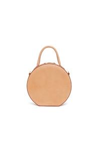 Mansur Gavriel Vegetable Tanned Circle Crossbody In Neutrals