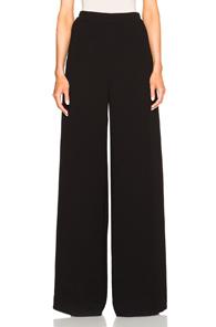 Jonathan Simkhai Side Slit Pants In Black