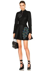 J.w. Anderson Skater Dress In Black