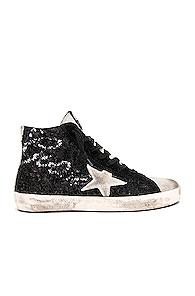Golden Goose Francy Sneakers In Black