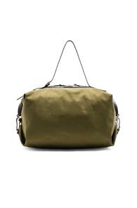 Saint Laurent Large Convertible Bag In Green
