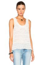 Paige Denim Lindsay Tank Top In White
