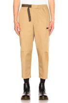 Oamc Cropped Cal Pant In Neutrals