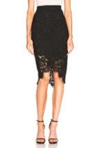 Lover Oasis Pencil Skirt In Black