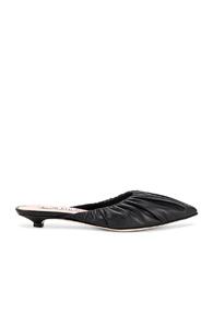 Acne Studios Beatrice Mules In Black
