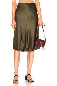 Nili Lotan Lane Skirt In Green