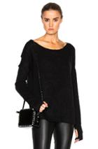 Kaufmanfranco Cashmere Gauze Sweater In Black