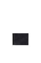 Thom Browne Pebble Grain Money Clip Wallet In Black