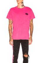 Amiri Five Star Tee In Pink