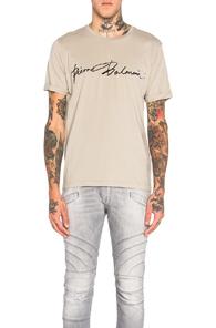 Pierre Balmain Tee In Gray