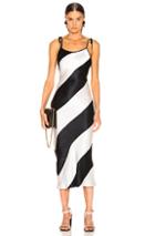 Georgia Alice Delilah Dress In Black,stripes,white