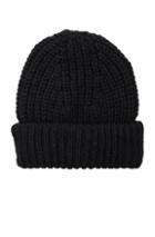 Acne Studios Hoy Chunky Hat In Black