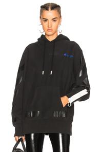 Off-white Champion Hoodie In Black