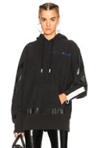 Off-white Champion Hoodie In Black