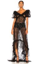 Redemption Lace V Neck Dress In Black