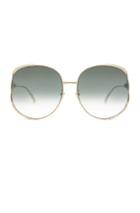 Gucci Urban Fork Sunglasses In Metallics