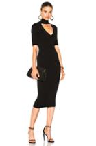 Cushnie Et Ochs Cutout Turtleneck Pencil Dress In Black