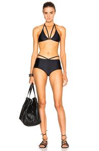 Adriana Degreas Cut Out Bikini In Black