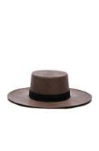 Janessa Leone Fwrd Exclusive Bernt Hat In Brown