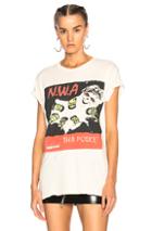 Madeworn N.w.a Tha Police Tee In Neutrals