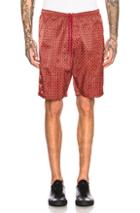 Needles Warm Up Short In Paisley,red