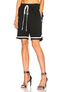 Fear Of God Mesh Drop Crotch Shorts In Black